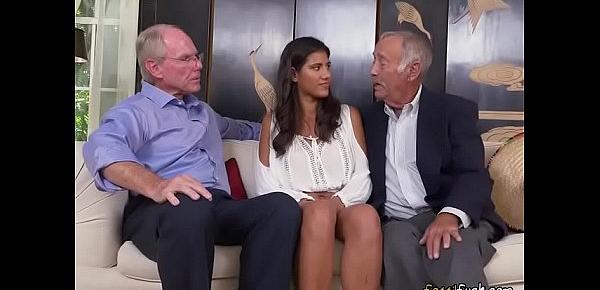  Teen Victoria Valencia Gets Groped By Pervy Old Men